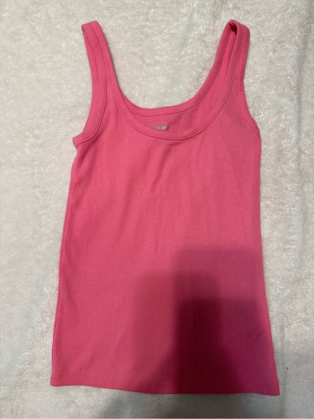 Old navy Pink Ribbed Tank Top| women’s size x-small